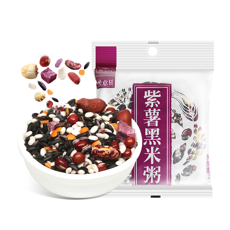 燕之坊 紫薯黑米粥150g*6袋